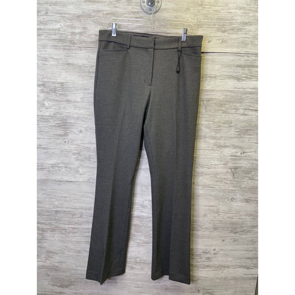 Express Columnist Pants Womens 12 Gray Bootcut High Rise Work Career
